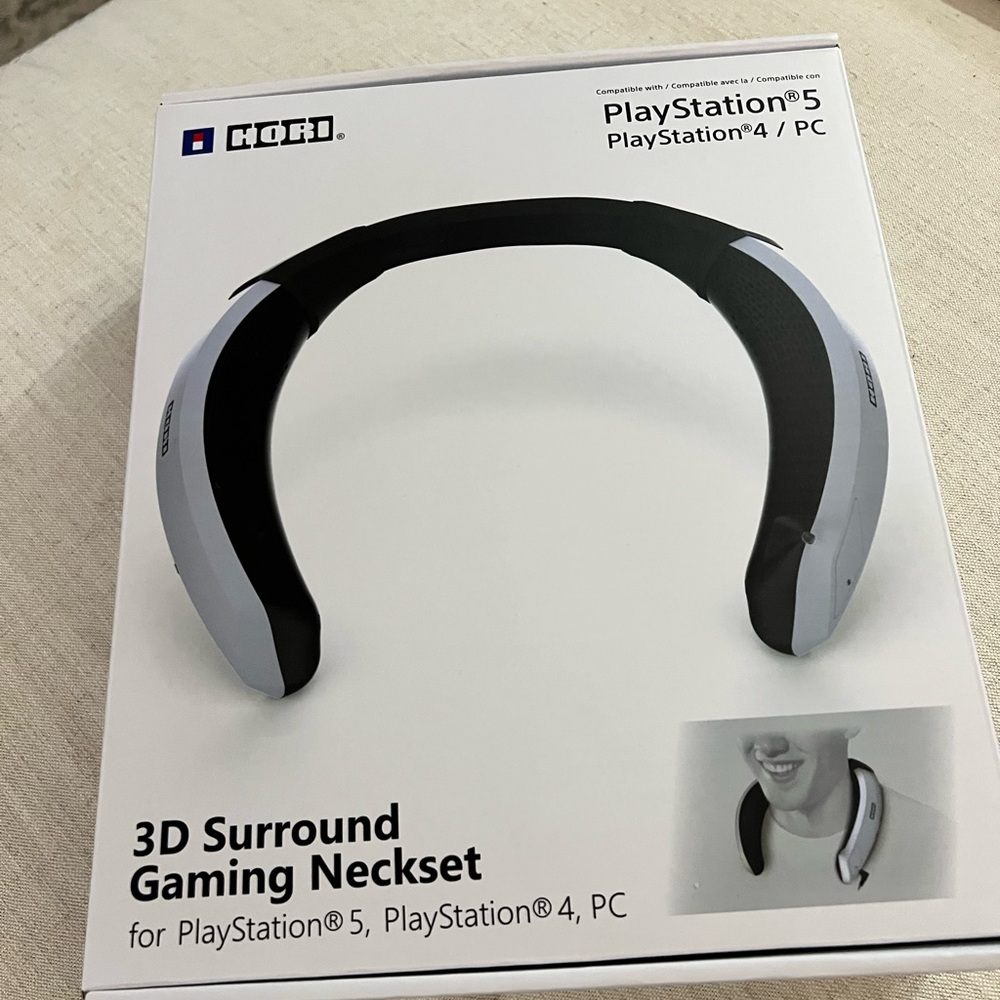 3D Surround Gaming Neckset PS5/4/PC